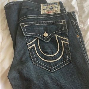 Like new true religion jeans dry cleaned only￼